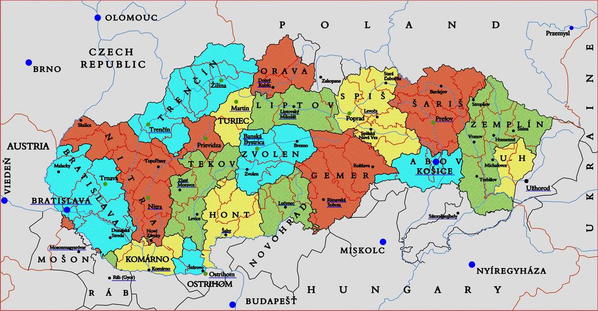 Hungary County Overlay
